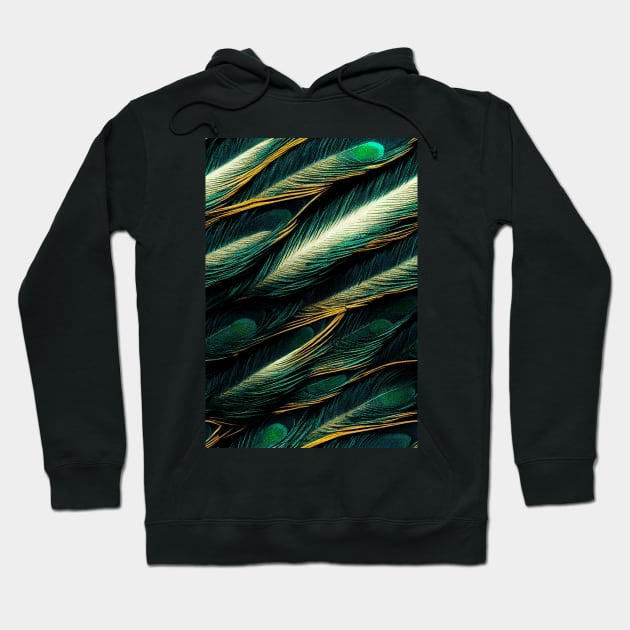 Beautiful colorful Peacock feather pattern - perfect for birdlovers #5 Hoodie by Endless-Designs